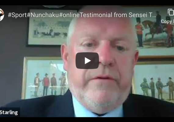 #Sport#Nunchaku#onlineTestimonial from Sensei Tom Starling 7th Dan Ju-Jitsu IBF